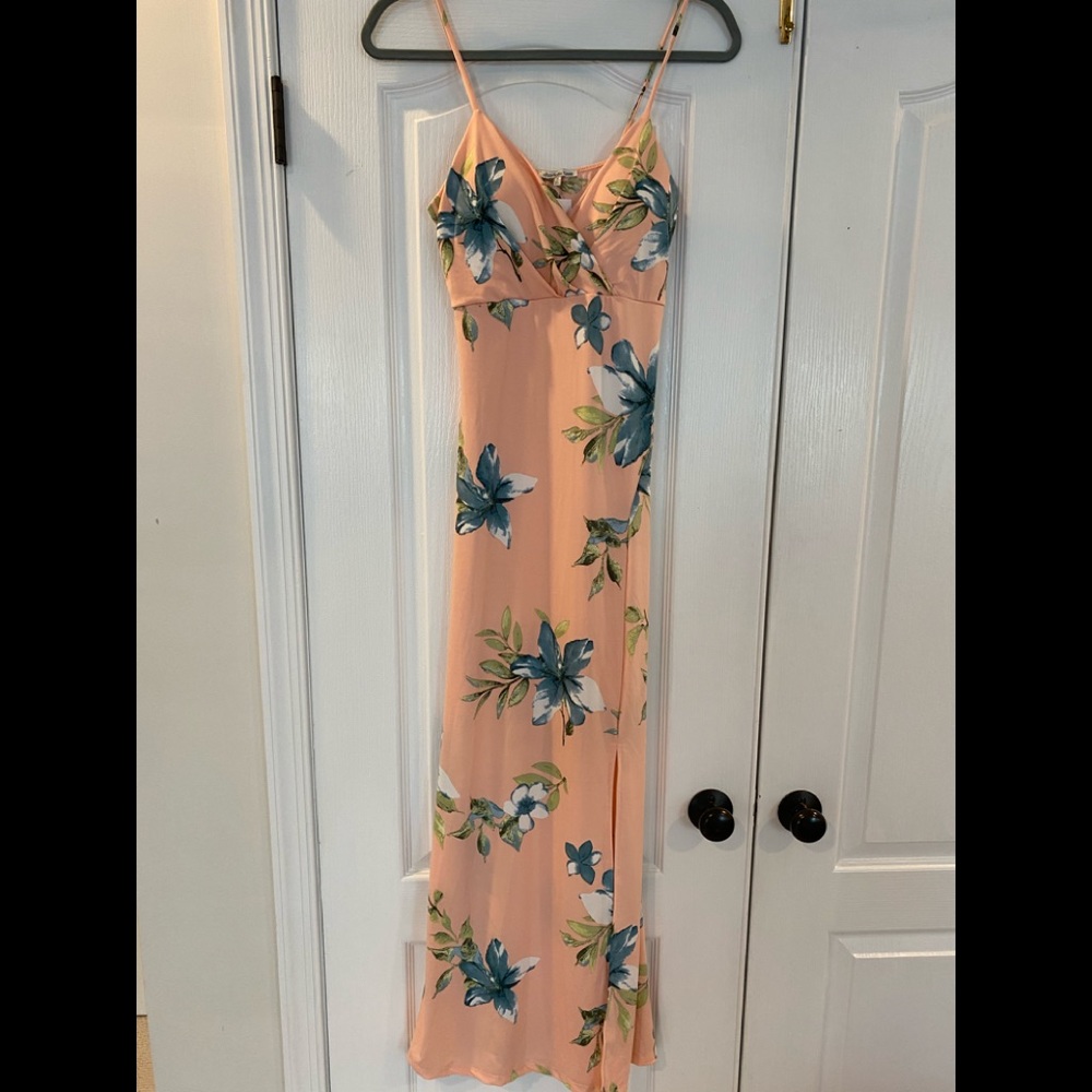 Floral Print Maxi Dress